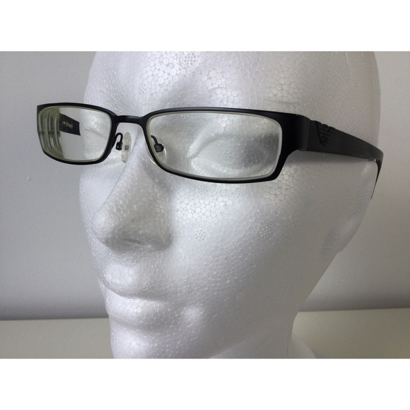Giorgio Armani Accessories - Giorgio Armani Rectangle Eyeglasses Designer Frame Black